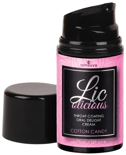 Lic O Licious Oral Delight Cream – 1.7 oz Bottle Cotton Candy by Lic O Licious product image