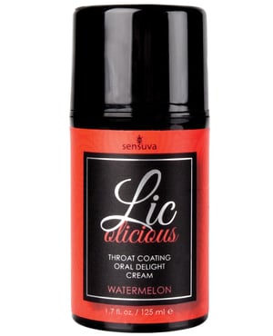 Lic O Licious Oral Delight Cream – 1.7 oz Bottle Watermelon by Lic O Licious product image