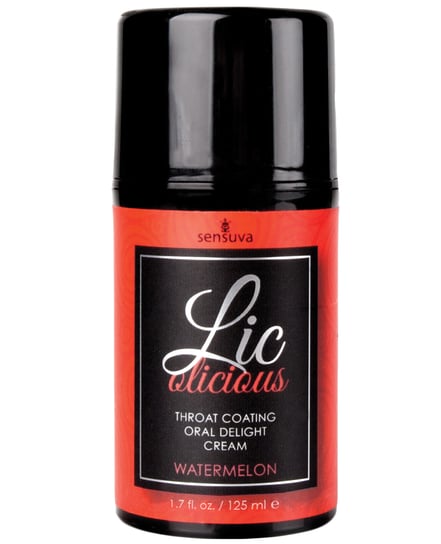 Lic O Licious Oral Delight Cream – 1.7 oz Bottle Watermelon by Lic O Licious product image