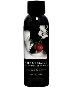 Earthly Body Edible Massage Oil – 2 oz Cherry by Earthly Body product image