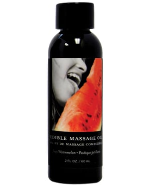 Earthly Body Edible Massage Oil – 2 oz Watermelon by Earthly Body product image