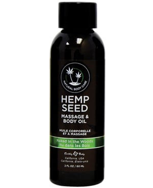 Earthly Body Massage & Body Oil – 2 oz Naked in the Woods by Earthly Body product image