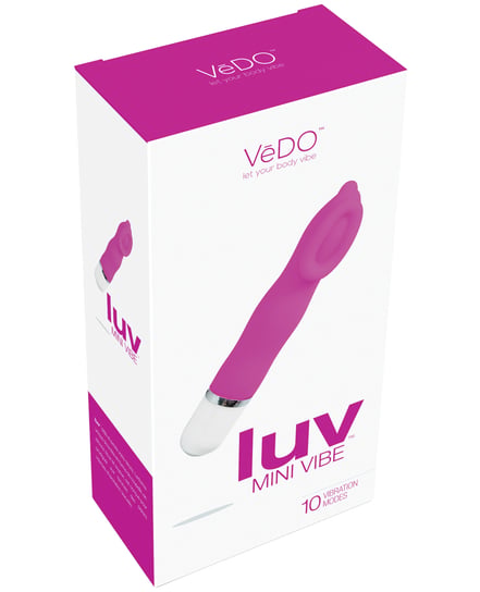 VeDO Luv Mini Vibe – Hot in Bed Pink by VeDO product image