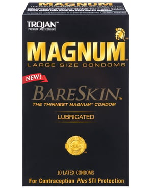 Trojan Magnum Bareskin Condoms – Box of 10 by Trojan product image