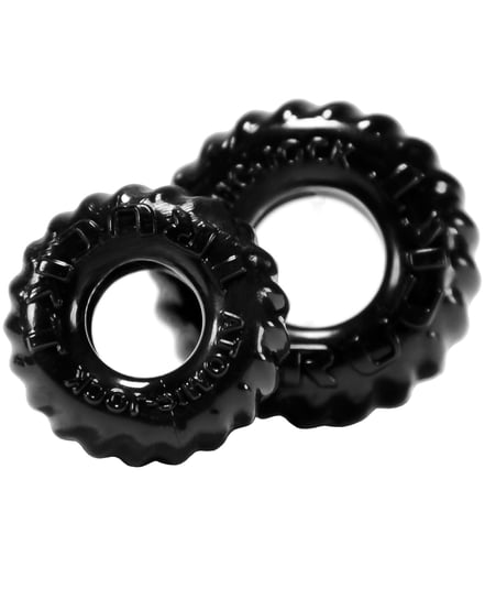 Oxballs TruckT Cock & Ball Ring – Black Pack of 2 by Oxballs product image