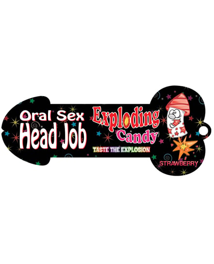 Head Job Oral Sex Candy – Strawberry Red by Hott Products product image