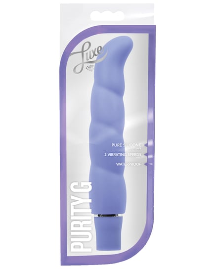 Blush Luxe Purity G Silicone Vibrator – Periwinkle by Luxe product image