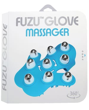 Fuzu Glove Massager – Neon Blue by Fuzu product image