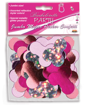 Jumbo Mylar Pecker Party Confetti by Party Pecker product image