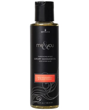Sensuva Me & You Massage Oil – 4.2 oz Island Passion by Sensuva product image