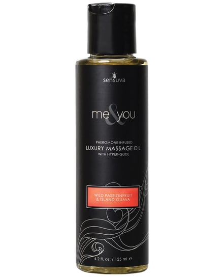 Sensuva Me & You Massage Oil – 4.2 oz Island Passion by Sensuva product image