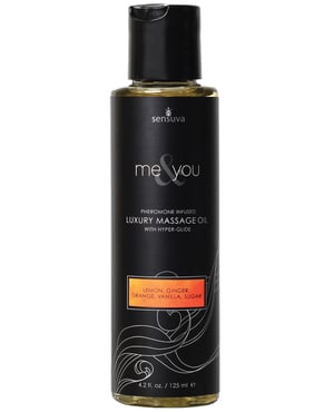 Sensuva Me & You Massage Oil – 4.2 oz Lust in Paradise by Sensuva product image