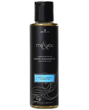 Sensuva Me & You Massage Oil – 4.2 oz Sweet Temptation by Sensuva product image