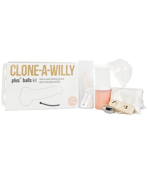 Clone-A-Willy Plus+ Balls Kit – Light Skin Tone by Clone A Willy product image