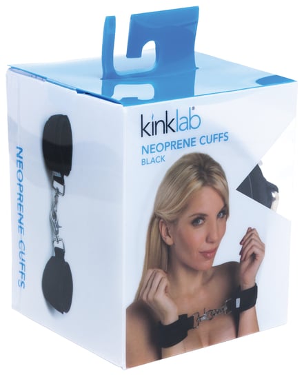 KinkLab Neoprene Cuffs – Black by Kinklab product image