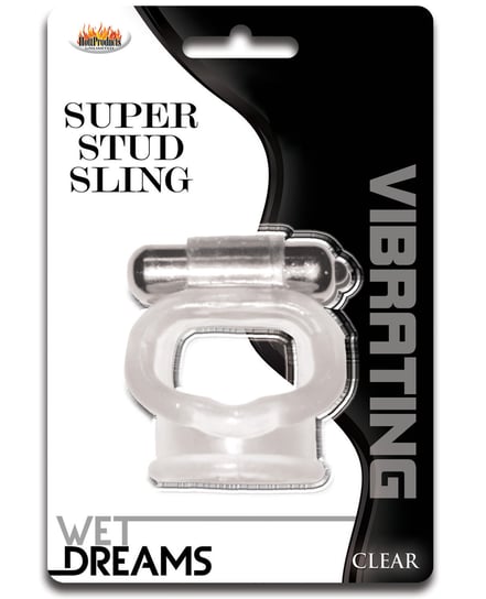 Wet Dreams Super Stud Sling – Clear by Wet Dreams product image
