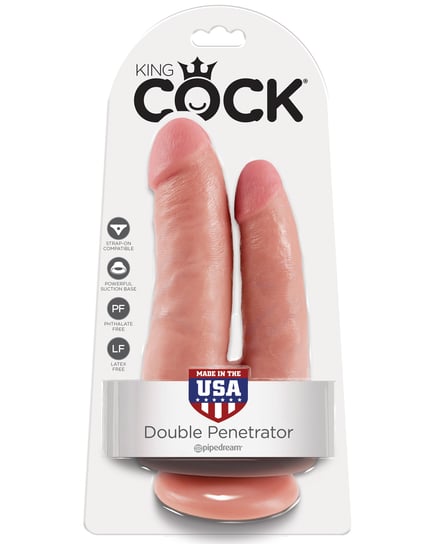 King Cock Double Penetrator – Flesh by King Cock product image