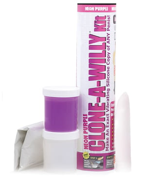 Clone-A-Willy Kit Vibrating – Neon Purple by Clone A Willy product image