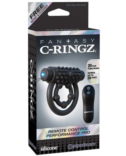 Fantasy C-Ringz Remote Control Performance Pro – Black by Fantasy C-Ringz product image