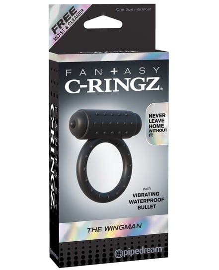 Fantasy C-Ringz The Wingman – Black by Fantasy C-Ringz product image