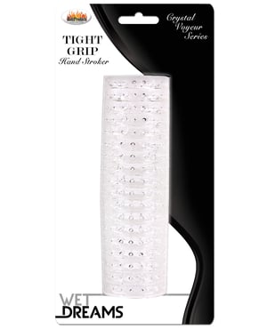 Wet Dreams Tight Grip Stroker – Clear by Wet Dreams product image