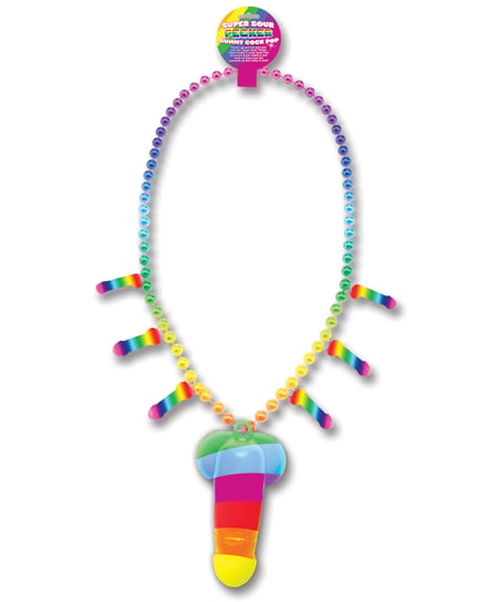 Rainbow Pecker Whistle Necklace by Hott Products product image