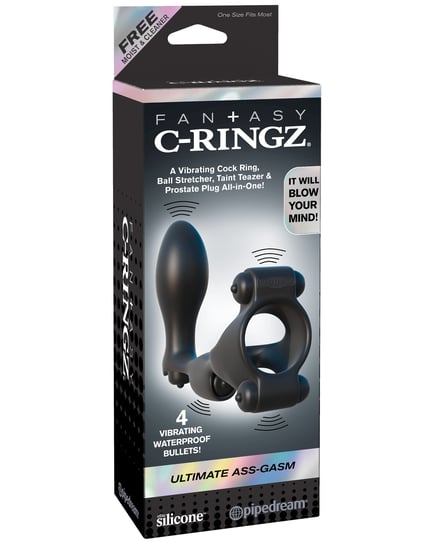 Fantasy C-Ringz Ultimate Ass-Gasm – Black by Fantasy C-Ringz product image