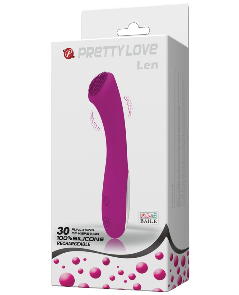 Pretty Love Len Rechargeable Wand 30 Functions – Purple by Pretty Love product image