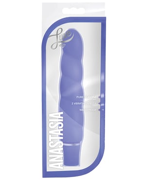 Blush Luxe Anastasia Silicone Vibrator – Periwinkle by Luxe product image