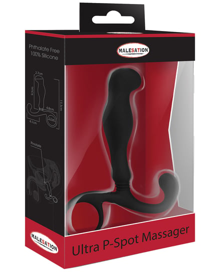 MALESATION Ultra P Spot Massager – Black by Malesation product image