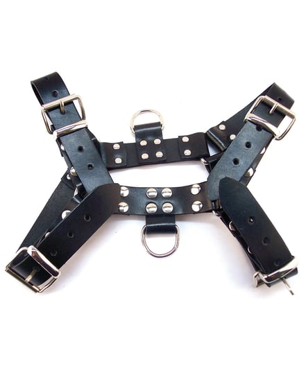 Rouge Over the Head Large Harness – Black by Rouge product image