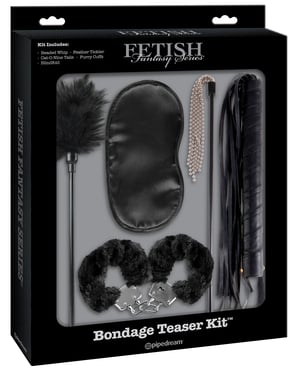 Fetish Fantasy Limited Edition Bondage Teaser Kit – Black by Fetish Fantasy Limited Edition product image