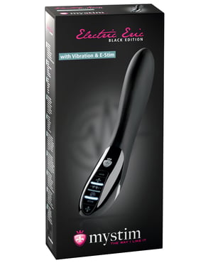 Mystim Electric Eric eStim Vibrator Black Edition – Black by Mystim product image