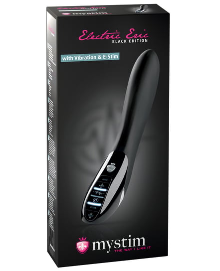 Mystim Electric Eric eStim Vibrator Black Edition – Black by Mystim product image
