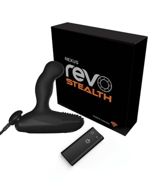 Nexus Revo Stealth Remote Control Rotating Prostate Massager – Black by Nexus product image