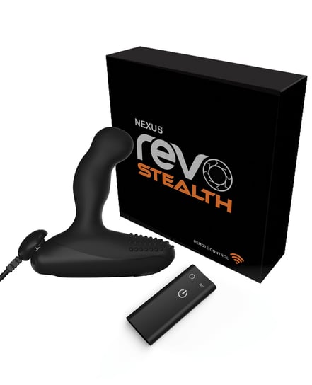 Nexus Revo Stealth Remote Control Rotating Prostate Massager – Black by Nexus product image