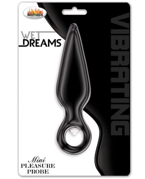 Wet Dreams Vibrating Mini Pleasure Probe – Black by Wet Dreams product image