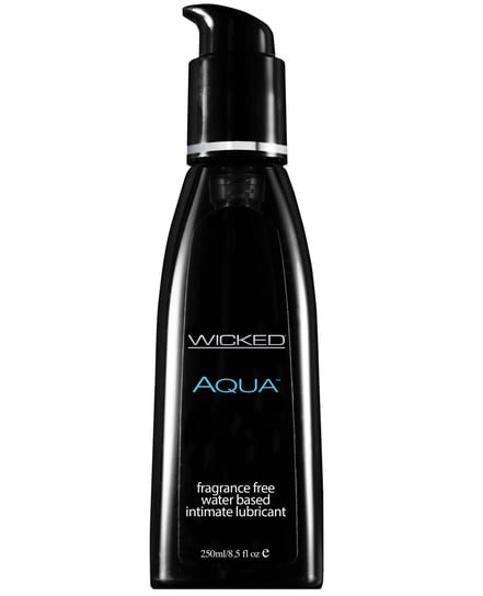 Wicked Sensual Care Aqua Waterbased Lubricant – 8.5 oz Fragrance Free by Wicked Sensual Care product image