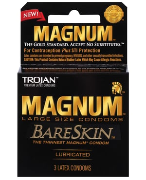 Trojan Magnum Bareskin Condoms – Pack of 3 by Trojan product image