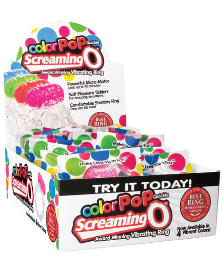 Screaming O Color Pop Quickie – Asstd. Colors Box of 24 by Screaming O product image