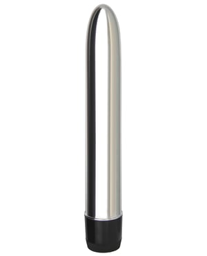 Erotic Toy Company Chrome Classics 7″ Vibe – Silver by Erotic Toy Company product image