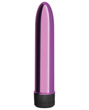 Erotic Toy Company Chrome Classics 5″ Vibe – Pink by Erotic Toy Company product image