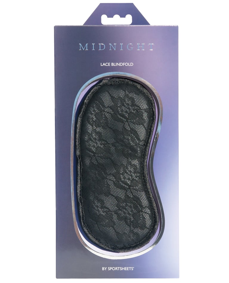 Sincerely Lace Blindfold – Black by Sincerely product image