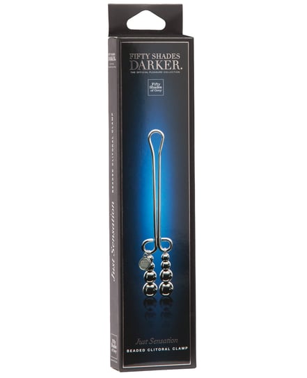 Fifty Shades Darker Just Sensation Beaded Clitoral Clamp by Fifty Shades Darker product image