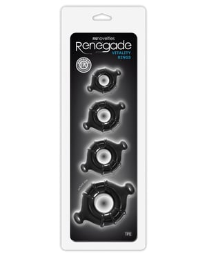 Renegade Vitality Rings – Black by Renegade product image