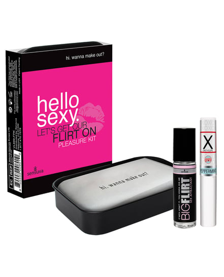 Sensuva Hello Sexy Let’s Get Our Flirt On Pleasure Kit by Sensuva product image