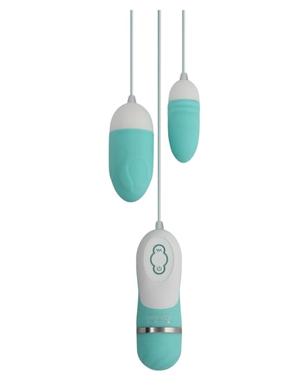 GigaLuv Dual Vibra Bullets – 10 Functions Tiffany Blue by Gigaluv product image