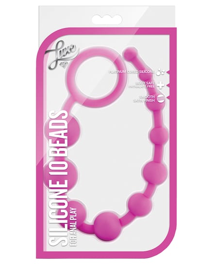Blush Luxe Silicone Beads 10 – Pink by Luxe product image