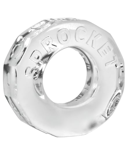 Oxballs Atomic Jock Sprocket Cockring – Clear by Oxballs product image