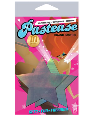 Pastease Hologram Star – Silver O/S by Pastease product image